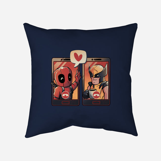 Mutant Bromance-None-Removable Cover w Insert-Throw Pillow-eduely