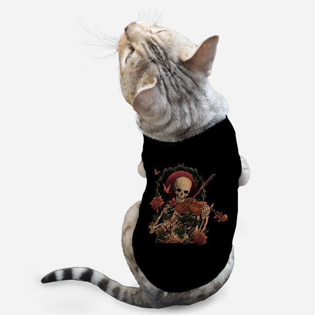 Death Song-Cat-Basic-Pet Tank-eduely