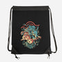 Digital Wolf Evolution-None-Drawstring-Bag-Arigatees