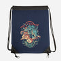 Digital Wolf Evolution-None-Drawstring-Bag-Arigatees