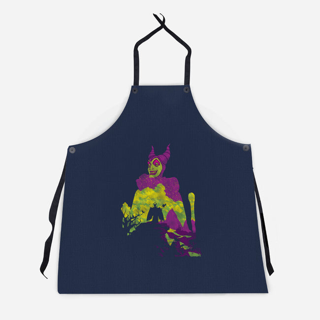 Mistress Of Evil-Unisex-Kitchen-Apron-dalethesk8er