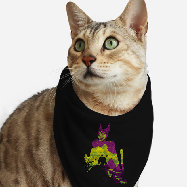 Mistress Of Evil-Cat-Bandana-Pet Collar-dalethesk8er