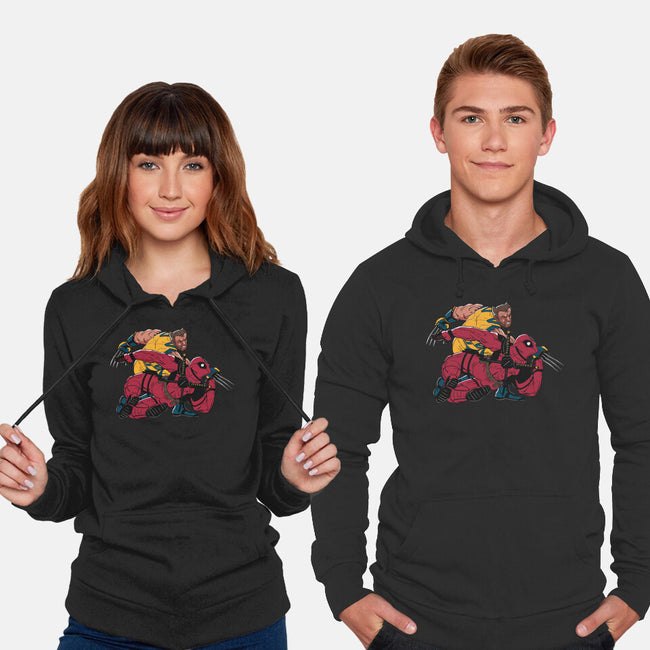 Best Friends Fight-Unisex-Pullover-Sweatshirt-Getsousa!