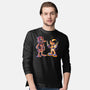 New Job New Duo-Mens-Long Sleeved-Tee-Diego Gurgell