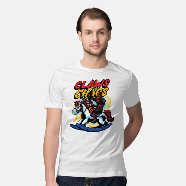 Unicorn Shenigans-Mens-Premium-Tee-AmielDesigns