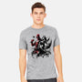 Claws And Katanas-Mens-Heavyweight-Tee-DrMonekers