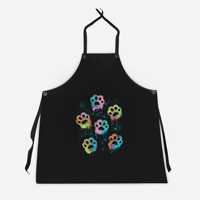 Nebula Paws-Unisex-Kitchen-Apron-IKILO