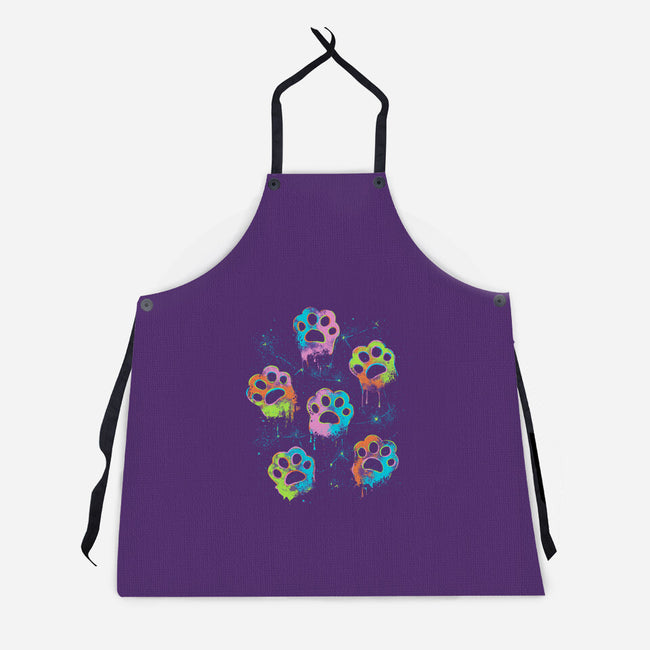 Nebula Paws-Unisex-Kitchen-Apron-IKILO