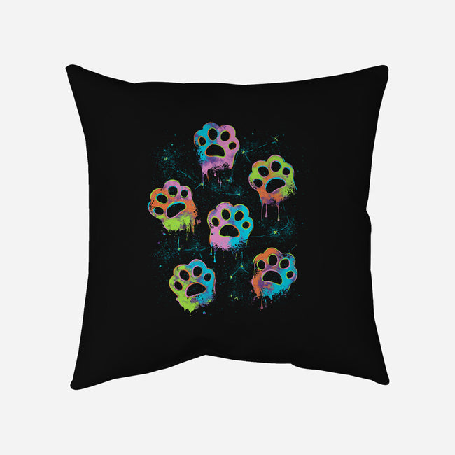 Nebula Paws-None-Non-Removable Cover w Insert-Throw Pillow-IKILO