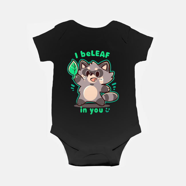 I Beleaf In You-Baby-Basic-Onesie-TechraNova