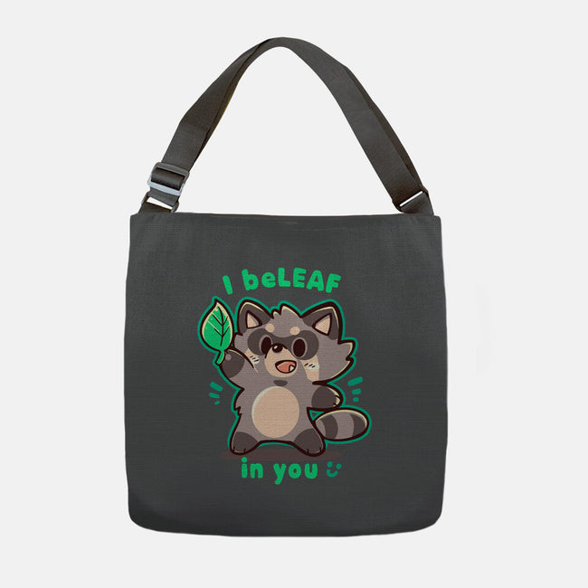 I Beleaf In You-None-Adjustable Tote-Bag-TechraNova