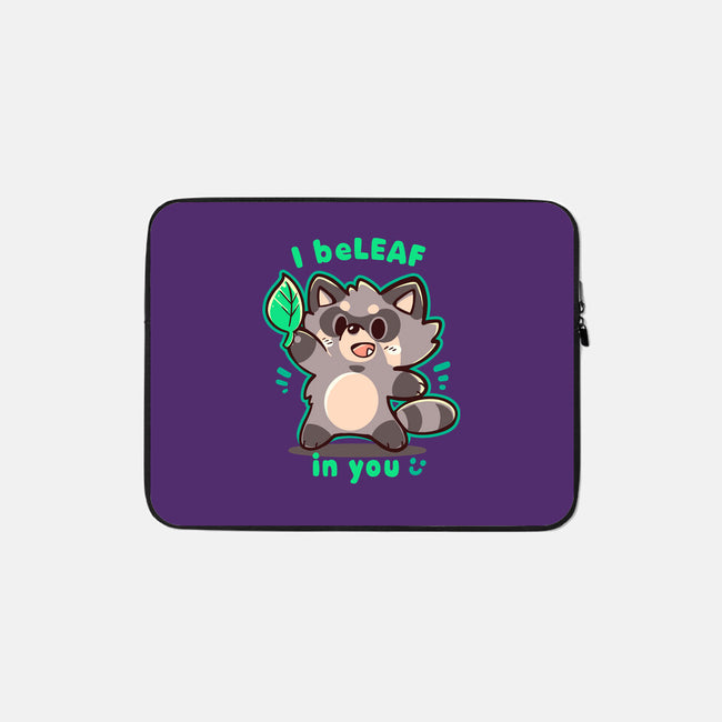 I Beleaf In You-None-Zippered-Laptop Sleeve-TechraNova