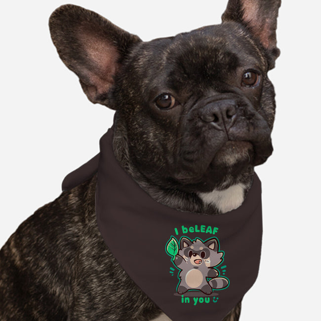 I Beleaf In You-Dog-Bandana-Pet Collar-TechraNova