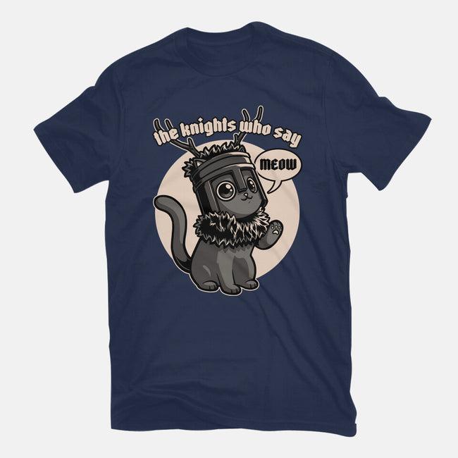 Black Cat Movie Knight-Mens-Basic-Tee-Studio Mootant