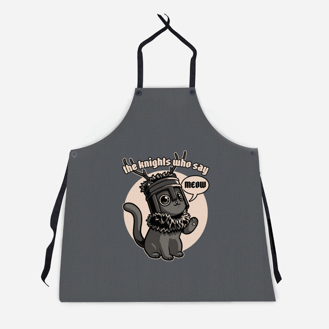 Black Cat Movie Knight-Unisex-Kitchen-Apron-Studio Mootant