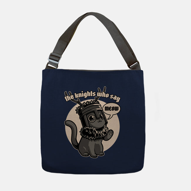 Black Cat Movie Knight-None-Adjustable Tote-Bag-Studio Mootant