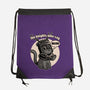 Black Cat Movie Knight-None-Drawstring-Bag-Studio Mootant