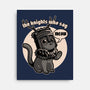 Black Cat Movie Knight-None-Stretched-Canvas-Studio Mootant