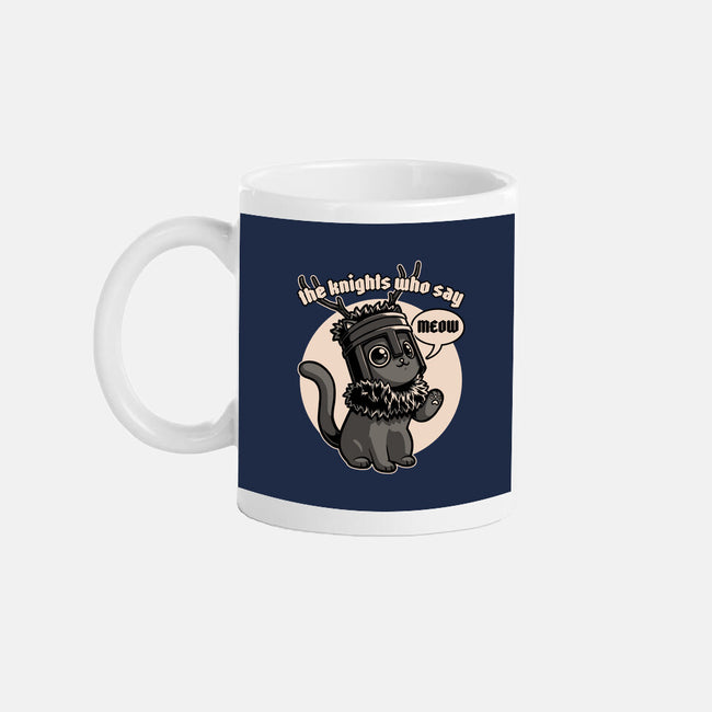 Black Cat Movie Knight-None-Mug-Drinkware-Studio Mootant