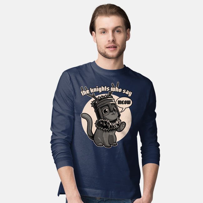 Black Cat Movie Knight-Mens-Long Sleeved-Tee-Studio Mootant