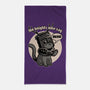 Black Cat Movie Knight-None-Beach-Towel-Studio Mootant