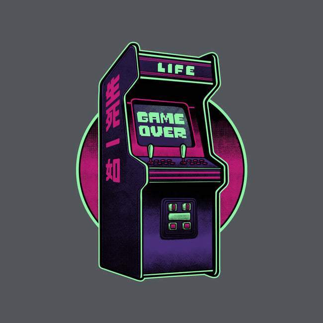 Arcade Life Over-None-Fleece-Blanket-Studio Mootant