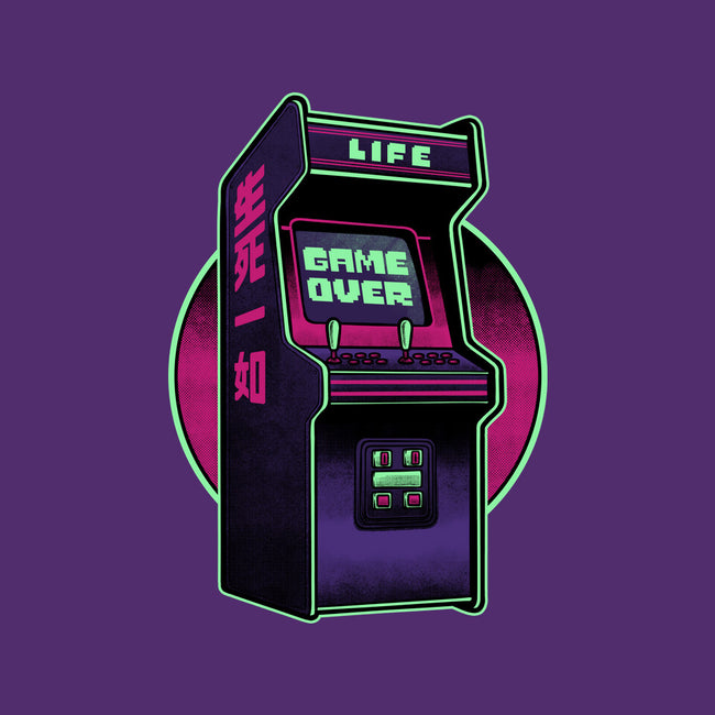 Arcade Life Over-None-Removable Cover w Insert-Throw Pillow-Studio Mootant