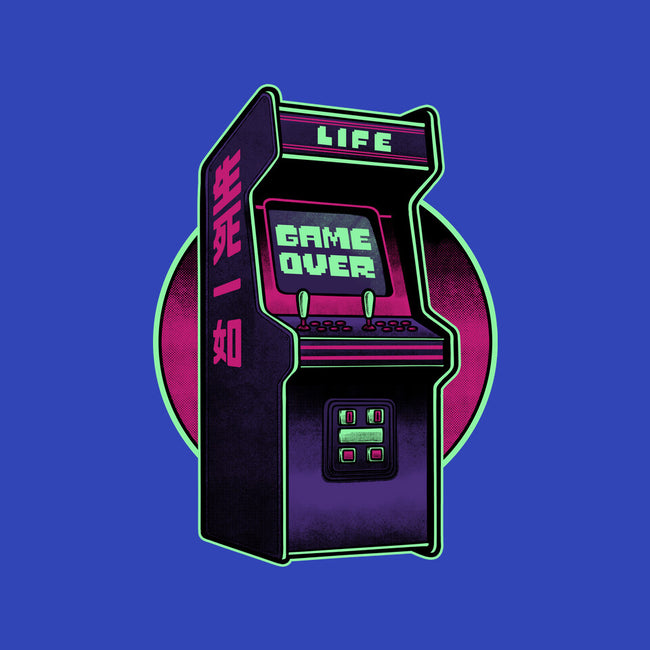 Arcade Life Over-None-Removable Cover w Insert-Throw Pillow-Studio Mootant