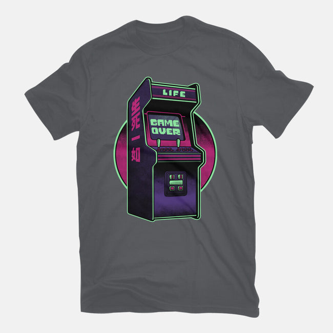 Arcade Life Over-Unisex-Basic-Tee-Studio Mootant