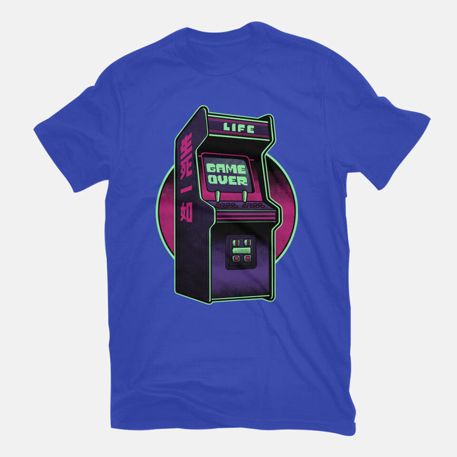 Arcade Life Over-Unisex-Basic-Tee-Studio Mootant