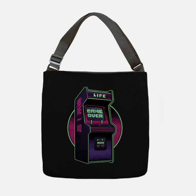 Arcade Life Over-None-Adjustable Tote-Bag-Studio Mootant