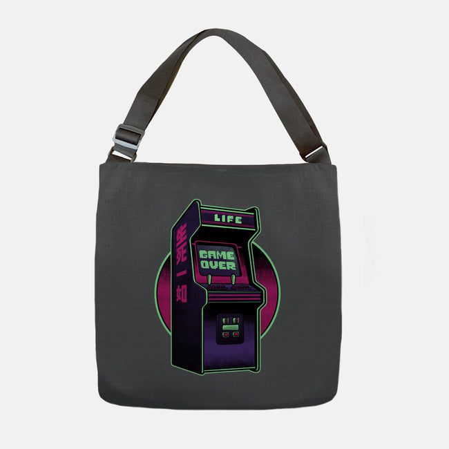 Arcade Life Over-None-Adjustable Tote-Bag-Studio Mootant