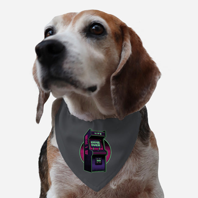 Arcade Life Over-Dog-Adjustable-Pet Collar-Studio Mootant