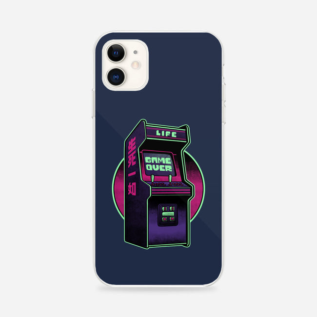 Arcade Life Over-iPhone-Snap-Phone Case-Studio Mootant