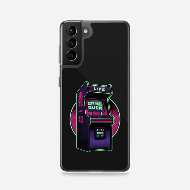 Arcade Life Over-Samsung-Snap-Phone Case-Studio Mootant