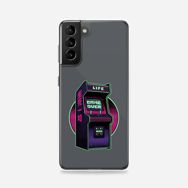 Arcade Life Over-Samsung-Snap-Phone Case-Studio Mootant