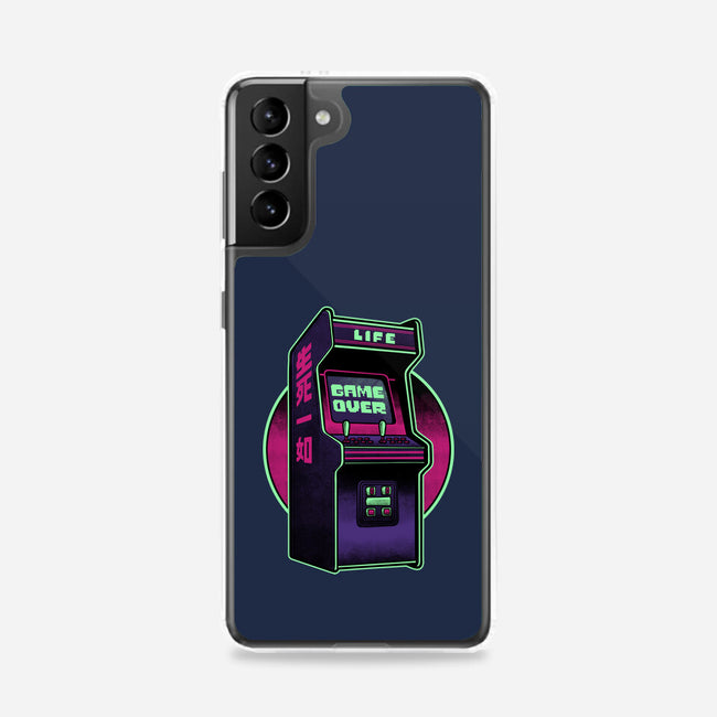 Arcade Life Over-Samsung-Snap-Phone Case-Studio Mootant