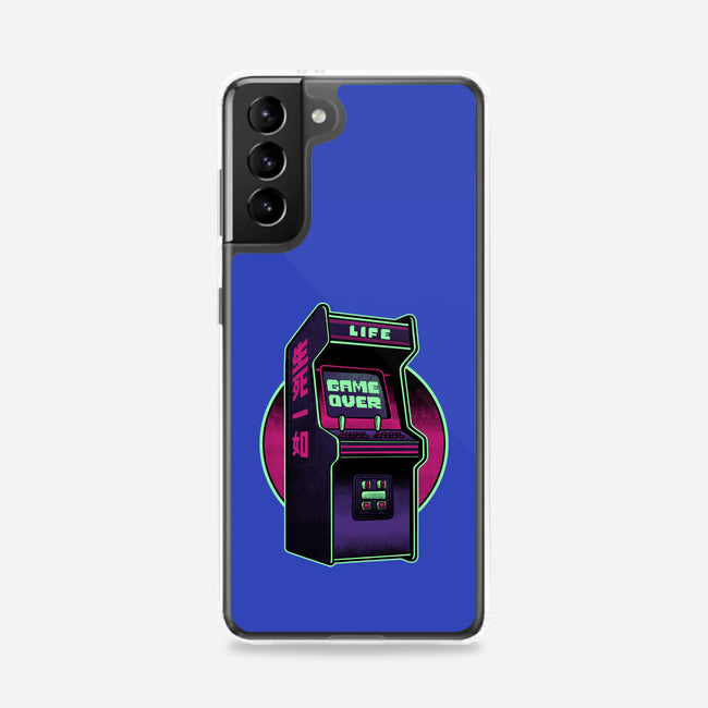 Arcade Life Over-Samsung-Snap-Phone Case-Studio Mootant