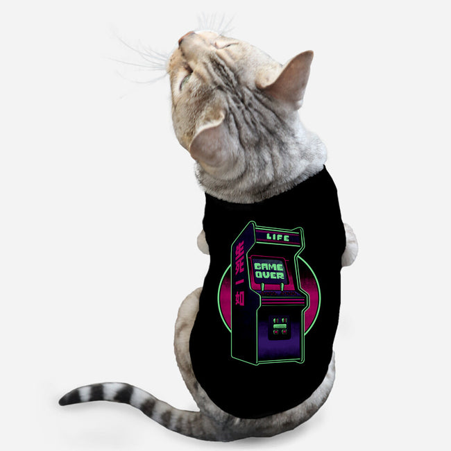 Arcade Life Over-Cat-Basic-Pet Tank-Studio Mootant