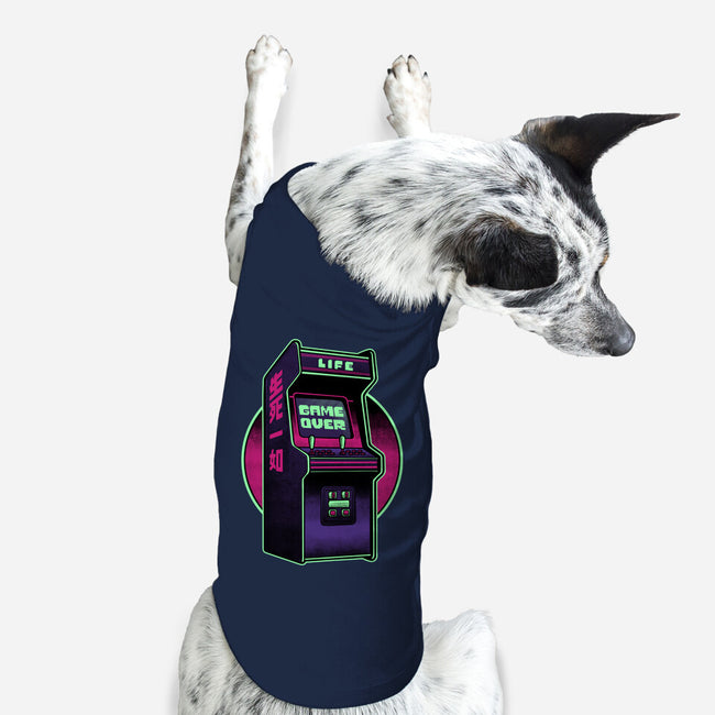 Arcade Life Over-Dog-Basic-Pet Tank-Studio Mootant