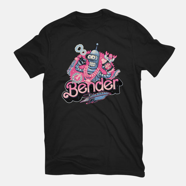 Pink Future Ahead Of Us-Mens-Premium-Tee-glitchygorilla