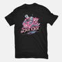 Pink Future Ahead Of Us-Mens-Heavyweight-Tee-glitchygorilla