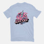 Pink Future Ahead Of Us-Mens-Heavyweight-Tee-glitchygorilla