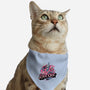 Pink Future Ahead Of Us-Cat-Adjustable-Pet Collar-glitchygorilla