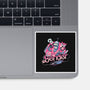 Pink Future Ahead Of Us-None-Glossy-Sticker-glitchygorilla