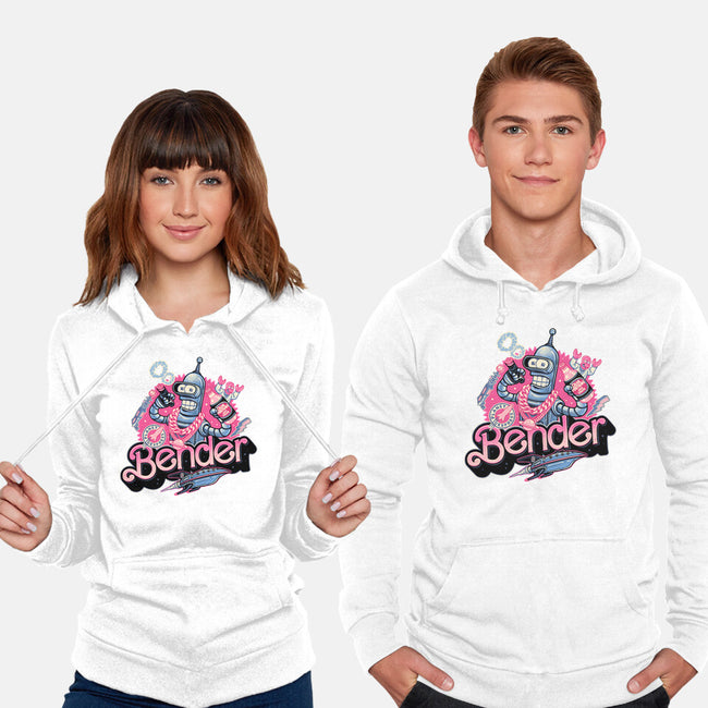 Pink Future Ahead Of Us-Unisex-Pullover-Sweatshirt-glitchygorilla