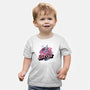 Pink Future Ahead Of Us-Baby-Basic-Tee-glitchygorilla