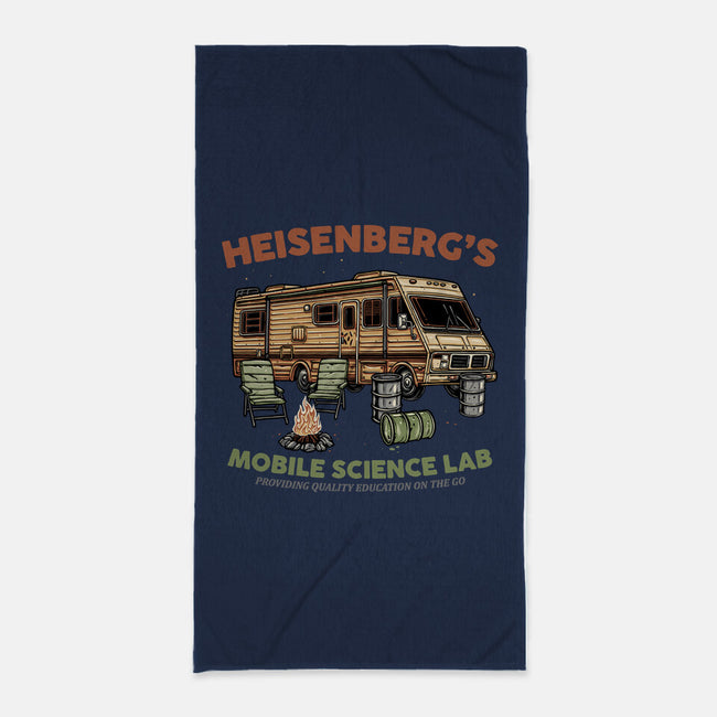 Science On The Go-None-Beach-Towel-glitchygorilla