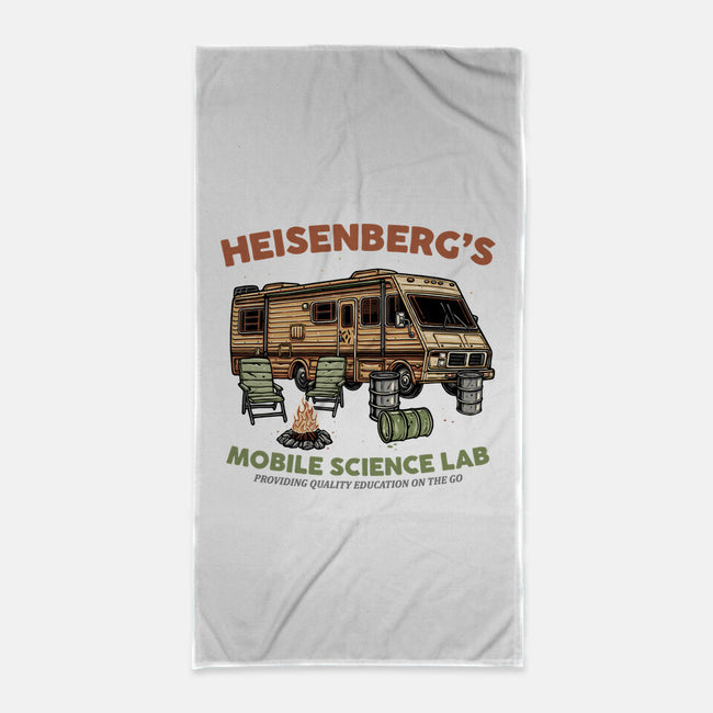 Science On The Go-None-Beach-Towel-glitchygorilla