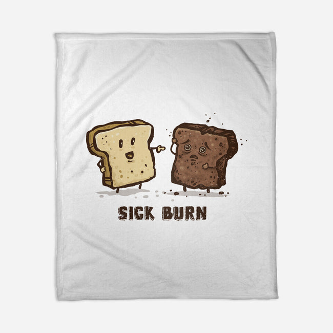 Sick Burn-None-Fleece-Blanket-kg07